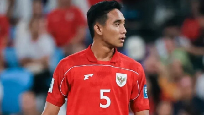 Bek tengah Timnas Indonesia, Rizky Ridho. [X]